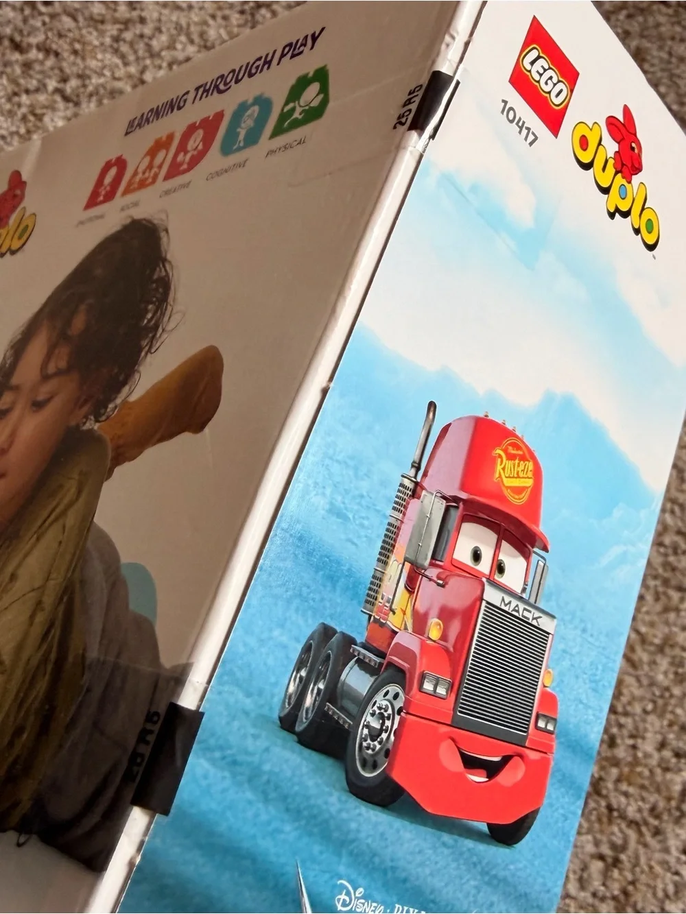 Lego Duplo Red Mack Truck Rescue Playset